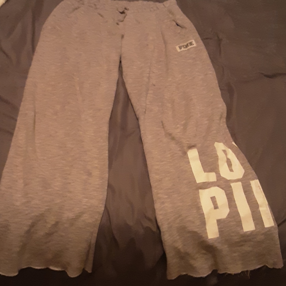Pink jogging pants